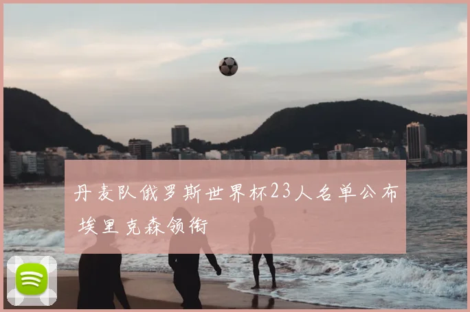 丹麦队俄罗斯世界杯23人名单公布 埃里克森领衔
